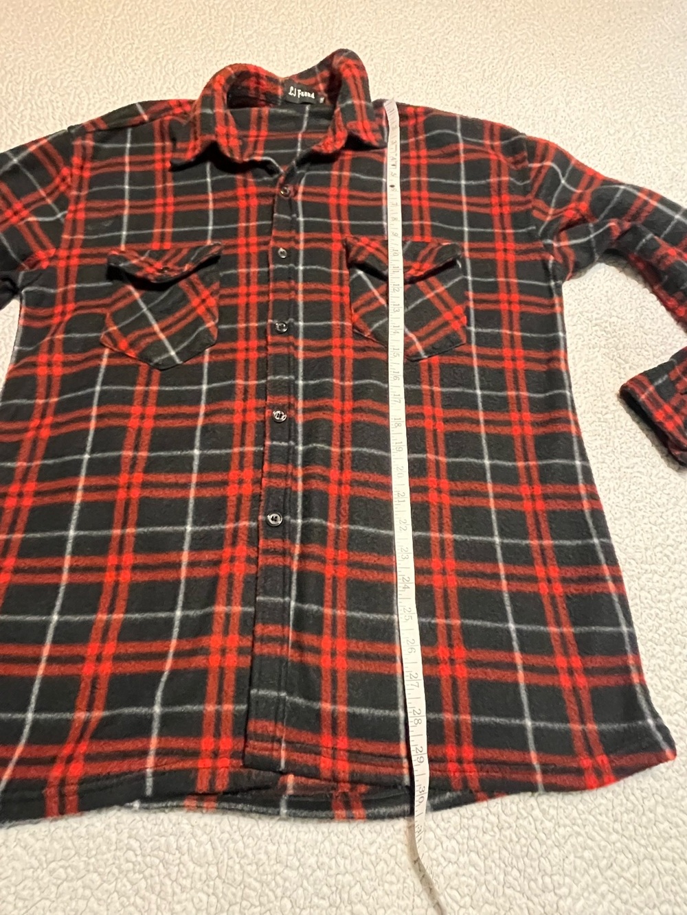 LJ Freud Fleece Flannel Shirt - Picture 7 of 9
